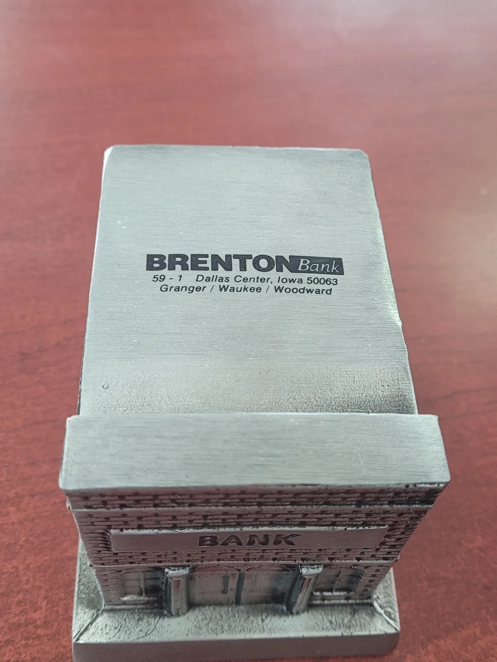 banthrico pewter toned